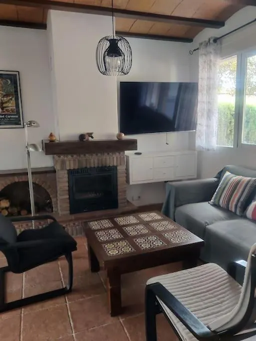 Villa Palmera, Sleeping 6, Sea View, Arenas  0*, Arenas (Malaga)